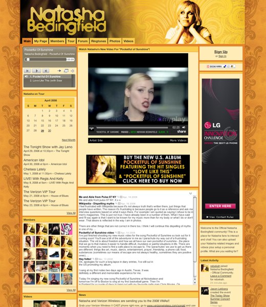 Natasha Bedingfield Pocketful Of Sunshine Album. The Natasha Bedingfield